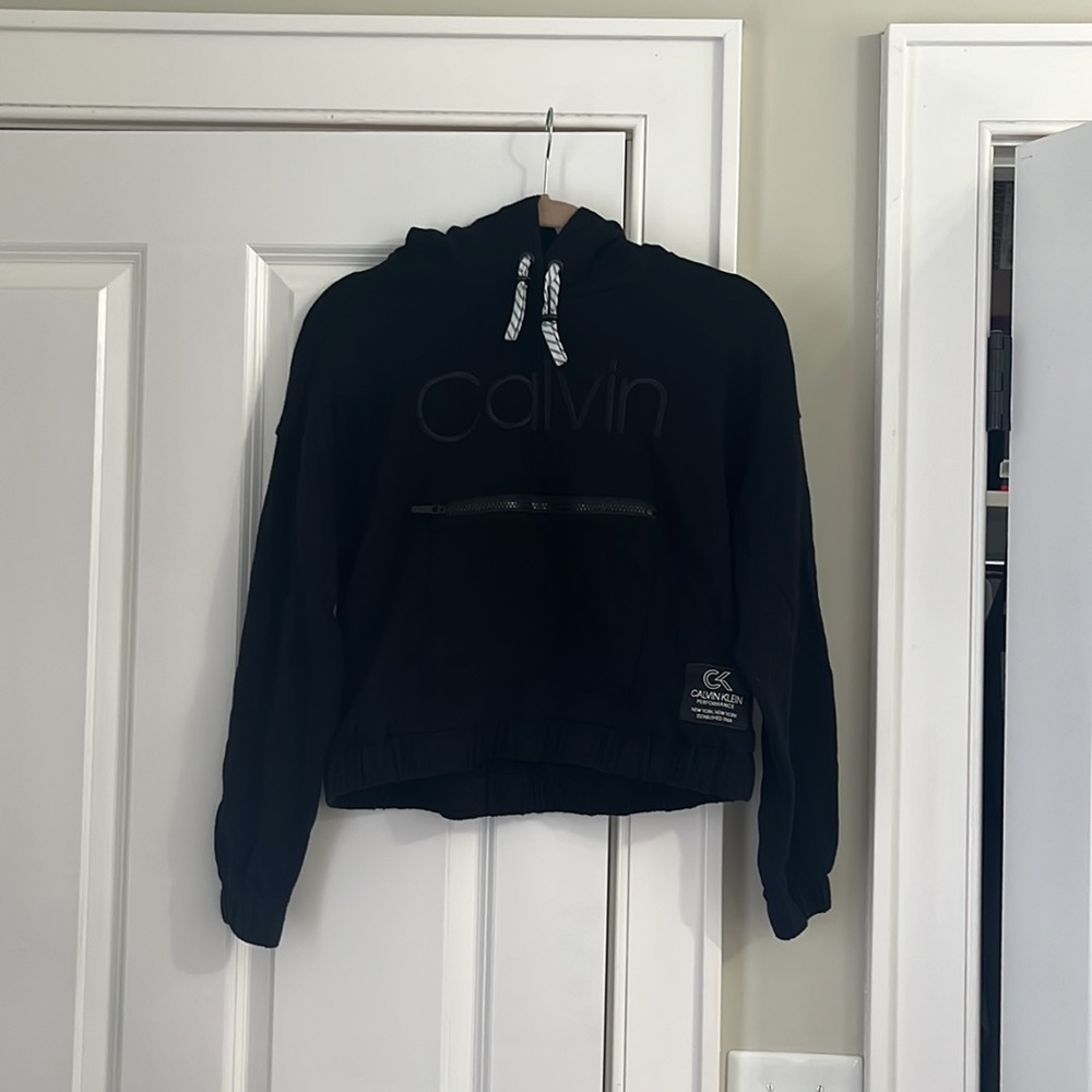 Calvin Klein performance Crop hoodie